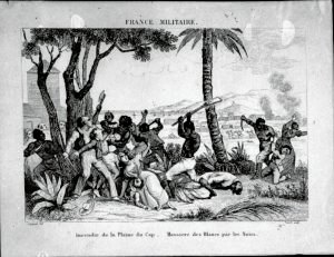 An image of an earlier slave rebellion in Saint-Domingue